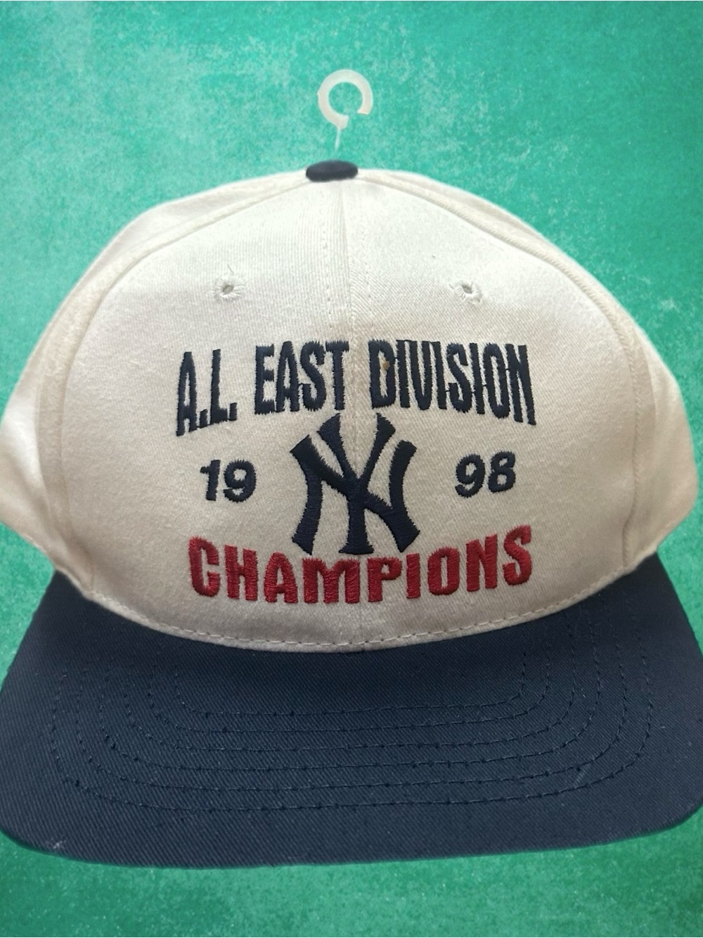 Vintage New York Yankees 98 AL East Division Champs Snapback